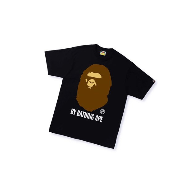 A BATHING APE Bape By Bathing Ape Tee Rövid Sleeve Polo Férfi Fekete | VYG-280534