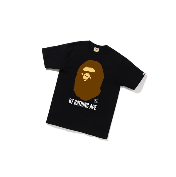 A BATHING APE Bape By Bathing Ape Tee Rövid Sleeve Polo Férfi Fekete | ZNM-790328
