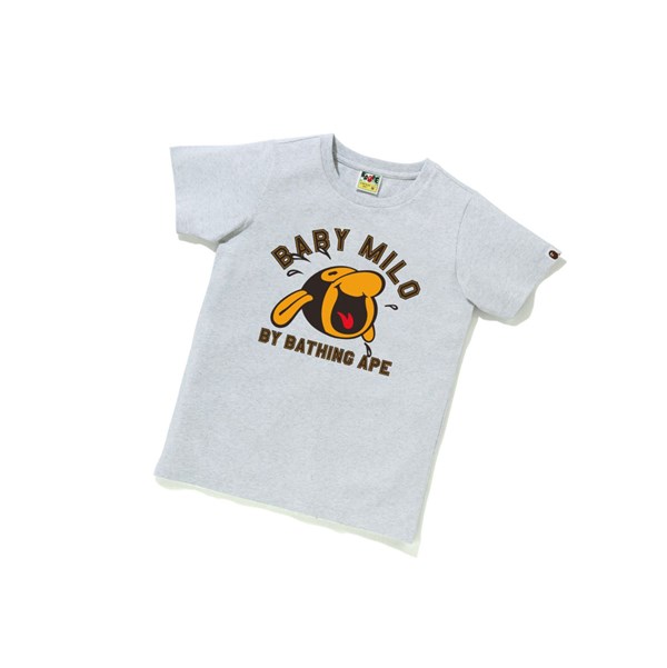 A BATHING APE Bape Classic Baby Milo Tee #1 Rövid Sleeve Polo Női Szürke | NFS-074185